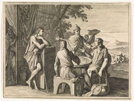 Abraham Receives the Three Angels