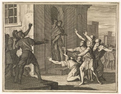 The Sodomites Struck with Blindness