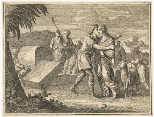 Jacob Kisses Rachel at the Spring