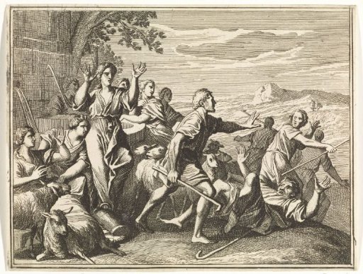 Moses and the Daughters of Reuel at the Well