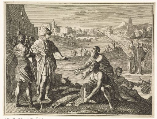 Aaron Turns the Water of the River into Blood