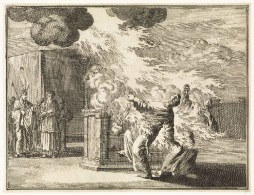 Nadab and Abihu Killed by Flames