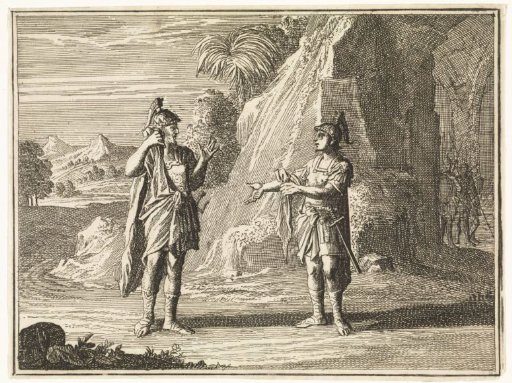 David Shows Saul the Piece of His Cloak
