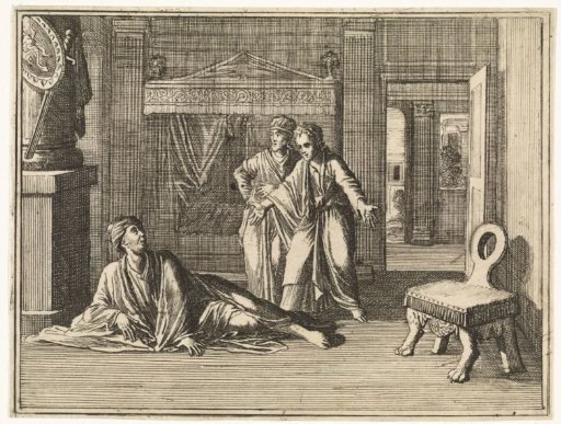 David Prays for the Life of the Child of Bathsheba