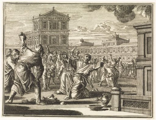 Zechariah is stoned by order of the king