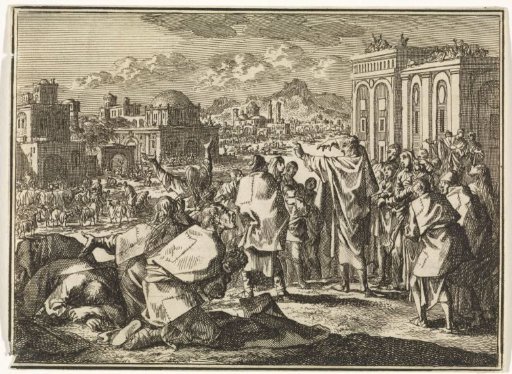 Jonah predicts the destruction of Nineveh