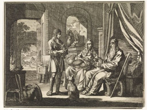 The old Tobias admonishes his son