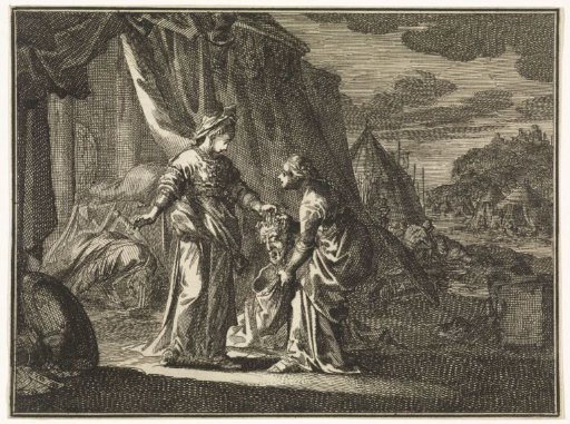 Judith with the head of Holofernes