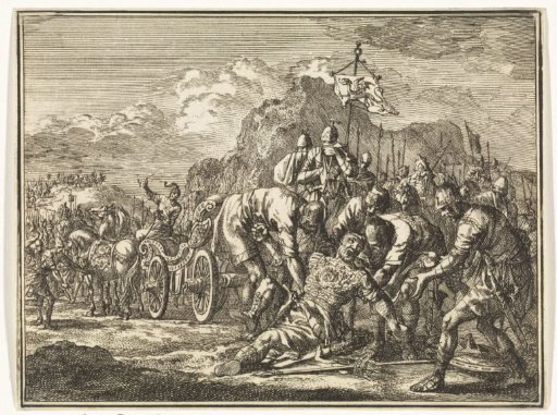 Antiochus Epiphanes Falls from His Chariot