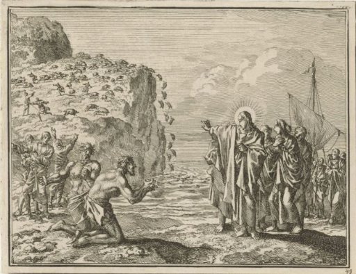 Christ in the country of the Gadarenes