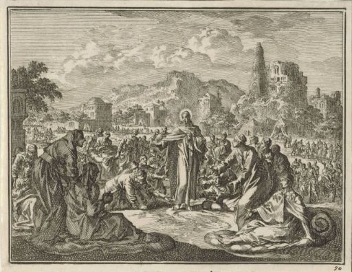 Christ heals the sick in Galilee