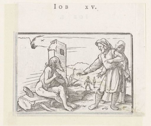 Job in Discussion with Friends