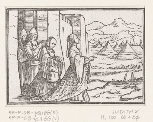 Judith and Her Maid Set Out for Holofernes