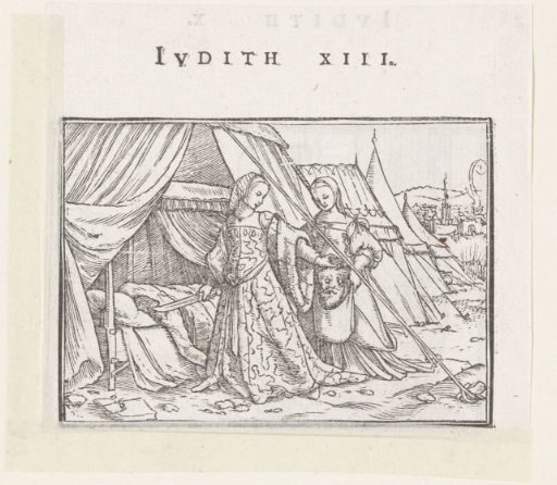 Judith Gives the Head of Holofernes to Her Maid