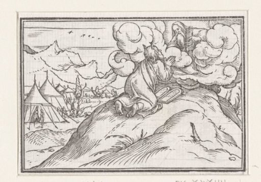 Moses Receiving the Tables of the Law