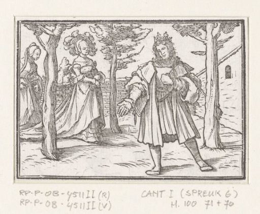 Man Seduced by a Frivolous Woman