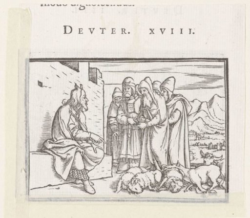Moses Instructing the Priests