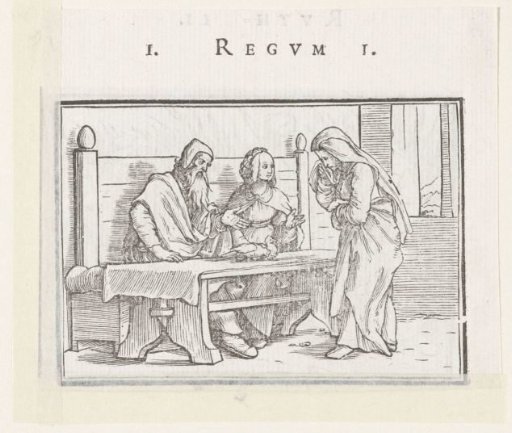 Hannah Refuses the Food Offered by Elkanah