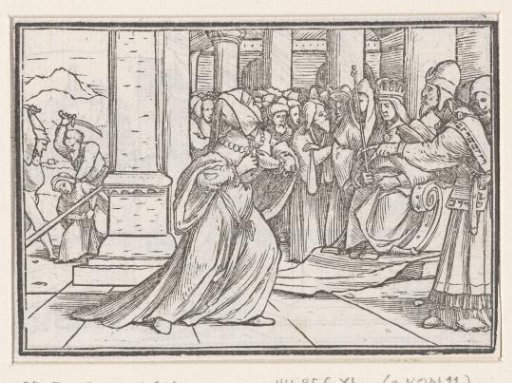 Athaliah Tearing Her Clothes Before the High Priest