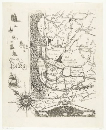 Map of Delfland (sheet bottom left)