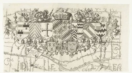Map of Delfland (sheet top middle)