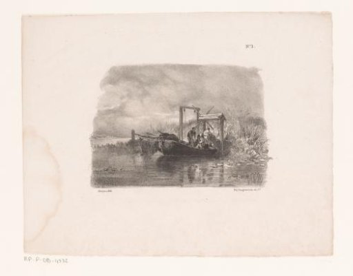 Fishing Boat Moored at a Water Well