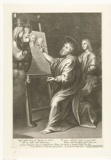 Saint Luke Painting the Virgin
