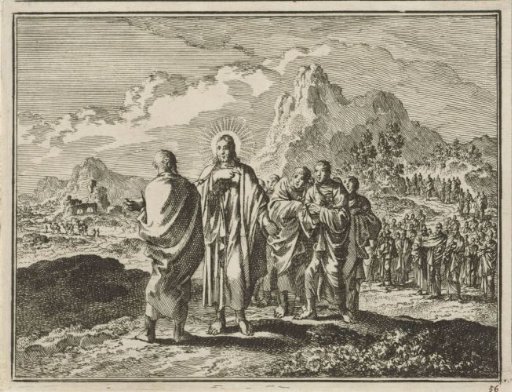 Christ rebukes Peter