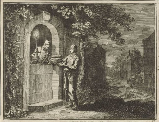 Parable of the Man who at night comes to his friend to ask for three loaves