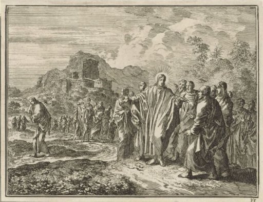 Christ Giving Counsel to a Rich Young Man