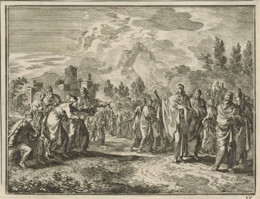 Christ Healing the Blind Bartimaeus