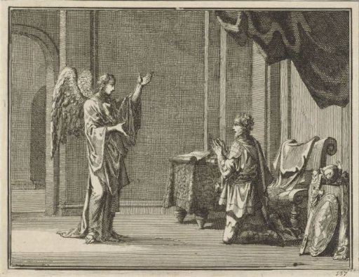 Cornelius Kneeling Before the Angel Sent to Him
