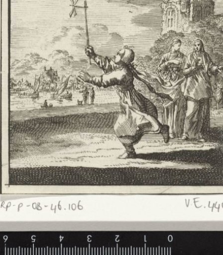 Child Playing with a Windmill Toy