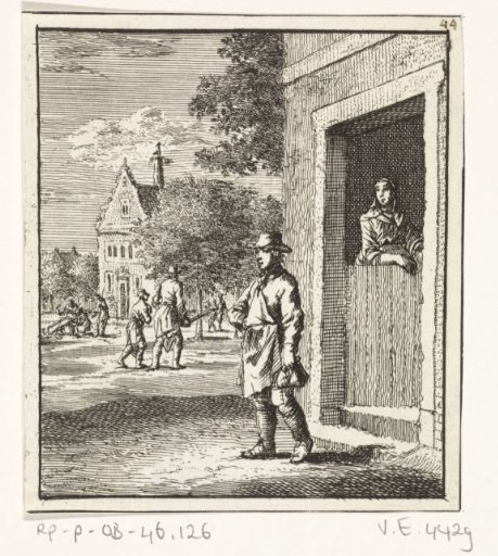 Boy leaving the parental home