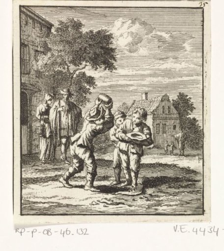 Children playing at ossekies