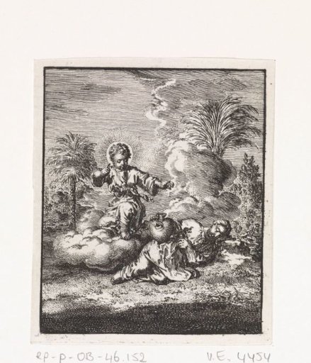 Christ finds the Personified Soul sleeping
