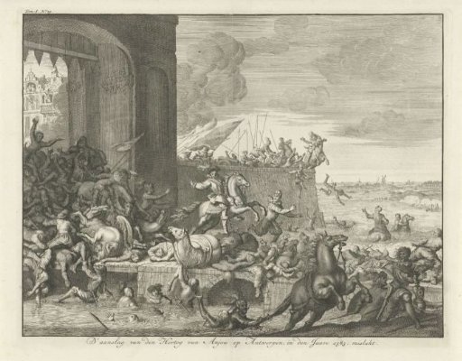The French Fury at Antwerp, 1583