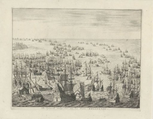 Destruction of the Spanish Armada, 1588