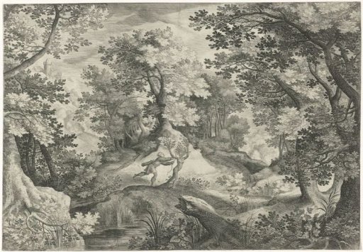 Landscape with Apollo and Daphne