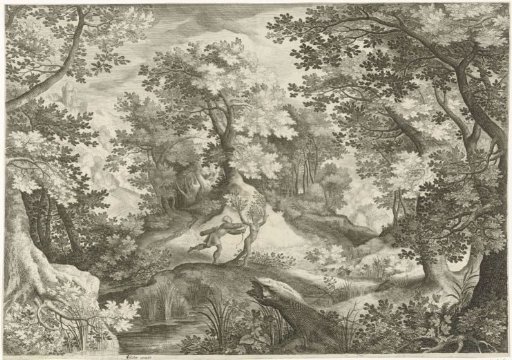 Landscape with Apollo and Daphne