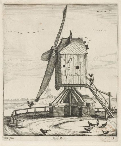 Flour mill, ca. 1625