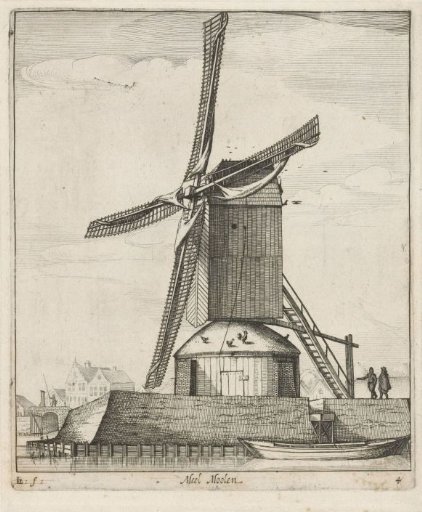 Flour mill, ca. 1625