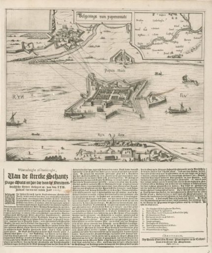 Siege of the Fort Papenmuts, 1622