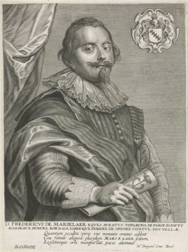 Portrait of Frederik de Marselaer