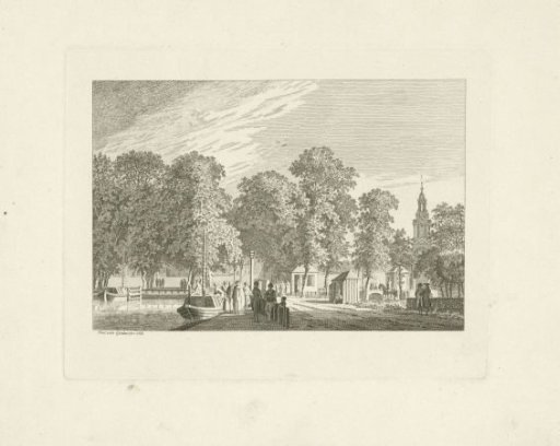 View outside the Haarlem Gate at Amsterdam