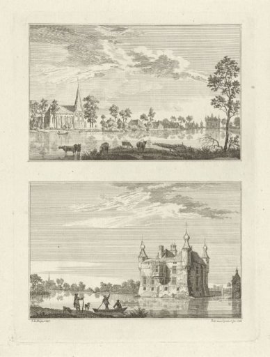 Kessel and Castle Driesberg, 1744