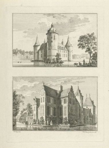 Castle Moyland and House Rosendal, 1746