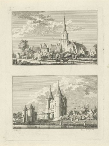 Cleves and Hunseler Gate at Kalker