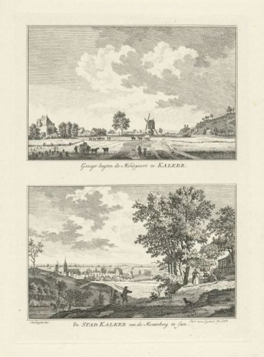 Views of the countryside outside Kalkar