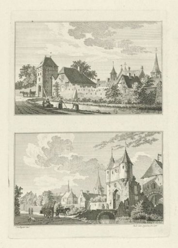 Cattle Gate and Walking Gate at Uedem, 1744